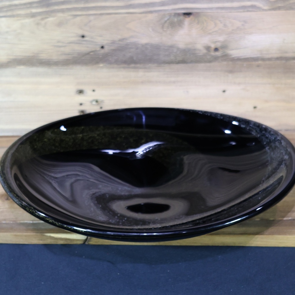 Vintage Murano Pauly Venezia & C. Large Handblown Art Glass Bowl signed